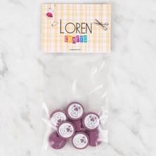 Pileli Store Loren Crafts 8 Li Düğme - 405