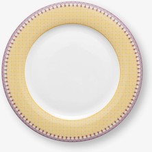 Pip Studio Lily & Lotus Sarı Porselen Yemek Tabağı 26,5 cm
