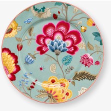 Pip Studio Fantasy Blooming Tales Mavi Porselen Supla 32 cm