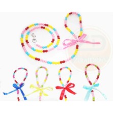 Nunbell Köpek Kedi Gezdirme Kolon Renkli Taşlı Hrb-069