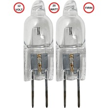 Avarson (2 Adet) Ledvance 12VOLT 20W SARI Işık G4 Duylu Fırın Ampulü