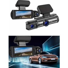 Pileli Store Araç Içi Full Hd Kamera Ön ve Arka Kameralı Ekranlı Araç Kamerası