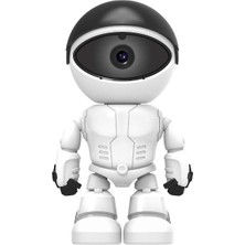 Pileli Store Robot Görünümlü Wi-Fi Bebek Kamerası
