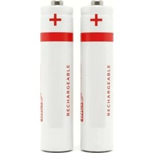 Usin 2 Adet 600 Mah Nimh Aaa Şarj Edilebilir R06 1.2 Volt Ince Kalem Pili (Şarjlı Kumanda Pili)