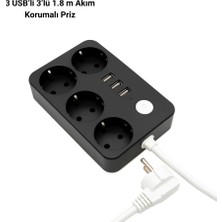 Pileli Store 4’lü Priz U314