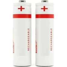 Usin 2 Adet 1100 Mah Nimh Aa Şarj Edilebilir 1.2 Volt Standart Boy R03 Kalem Pili (Şarjlı Kumanda Pili)