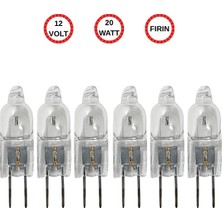 Avarson (6 Adet) Ledvance 12VOLT 20W SARI Işık G4 Duylu Fırın Ampulü