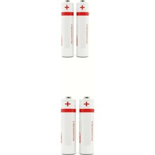 Usin 2 Adet 1100 Mah Nimh Aa Standart Tip + 2 Adet 600 Mah Nimh Aaa Ince Şarj Edilebilir Kalem Pil