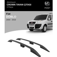 Turtle Fıat Doblo 2002-2010 Crown Tavan Çıtası - Siyah