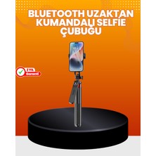 Pileli Store Ayarlanabilir Telefon Tripodu Selfie Stick Çok Açılı Çekim
