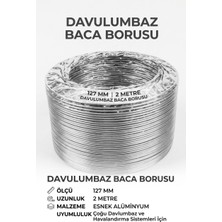 Davlumbaz Aspiratör Borusu Flex Telli