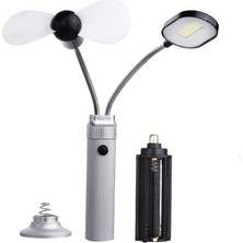 Pileli Store Pervane ve Mıknatıslı Masa Lambası WT-093