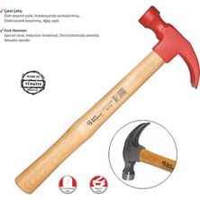 Pileli Store S.d. Polisajlı Çatal Çekiç