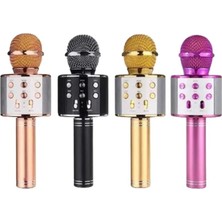 Pileli Store Torima WS-858 Ses Değiştirmeli Karaoke Mikrofon - 1 Adet Fiyatıdır