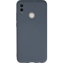 Pileli Store  Huawei P Smart 2019 Kılıf Nano Içi Kadife Silikon - Gri