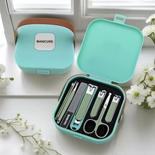 Pileli Store 8 Parça Çantalı Manikür Seti