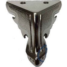 Pileli Store Sandık Ayağı, Kutu Ayak 2,5 cm - Nikel, 100 Adet