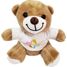 Pileli Store Sevimli Tişörtlü Peluş Ayicik