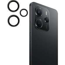 Pileli Store  Xiaomi Redmi Note 14 4g Pvd Metal Kamera Lens - Siyah