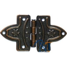 Pileli Store Yonca Menteşe - Küçük 18X31 Mm, Antik, 1 Adet