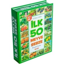 Pileli Store 1420 Dıytoy, Flash Cards - Ilk 50 Meyve - Sebze / +12 Ay