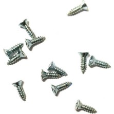 Pileli Store Klips, Menteşe, Ayak, Ağaç, Sunta Vidası 2,2x7,5mm - Nikel 100 Adet
