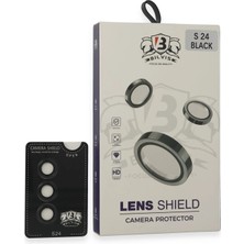 Pileli Store  Samsung Galaxy S24 Bilvis Titan Kamera Lens - Siyah