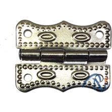 Pileli Store Papatya Menteşe - Büyük 20X30 Mm, Nikel, 1 Adet