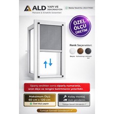 Ald Yapı ve Dekorasyon Dikey Açılır Plise Sineklik | Ölçüye Özel, Kolay Montaj