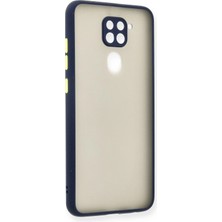 Pileli Store  Xiaomi Redmi Note 9 Kılıf Montreal Silikon Kapak - Lacivert