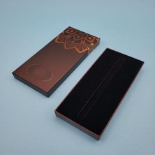 Pileli Store Kalem Kutusu Mandala Desenli