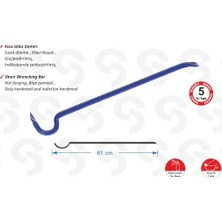 Pileli Store S.d. Sk 6000 Kısa Sökü Demiri - 1200 Gr, 61CM