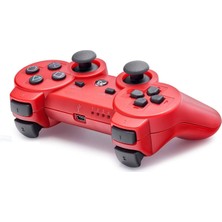Pileli Store Ps3 Gamepad Kırmızı HD306K
