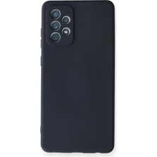 Pileli Store  Samsung Galaxy A72 Kılıf Nano Içi Kadife Silikon - Lacivert