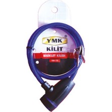 Pileli Store Eko Çelik Halatlı, Izoleli Bisiklet Kilidi - 8mm, 65 cm