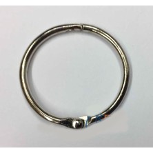 Pileli Store Kilitli Yuvarlak Halka, 2,5cm - 100 Adet