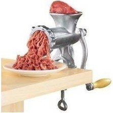 Pileli Store Tuğra Döküm Metal Kıyma Makinesi No:10 - Ev Yapımı Kıymanın Keyfini Çıkarın