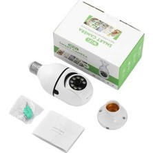 Pileli Store Ev Kamerası Wifi Kamerası Gece Görüşlü Akıllı Ampül Kamera