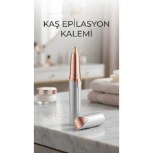 Pileli Store Ince Uçlu Yüz Tüy Alma Epilasyon Aleti Kaş Bıyık Için