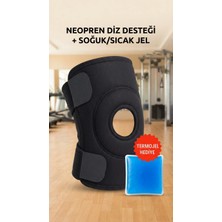 Pileli Store Dizlik Çapraz Bağ Destekli Menisküs Ağrısı Için Termojel Hediyeli