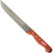 Pileli Store Eco Lounge Çetintaş Bursa Mutfak ve Ekmek Bıçağı 14,5 Cm, Ahşap Gül Sap