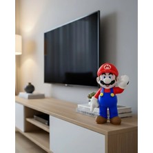 Pileli Store 3D Süper Mario Dekoratif Biblo Koleksiyonluk Oyun Karakteri Figürü