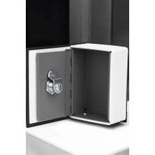 Pileli Store Gizli Kasa Kitap Görünümlü Anahtarlı Çelik Mini Kasa