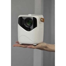 Pileli Store Yüksek Hd Görünümlü Taşınabilir Projeksiyon Cihazı