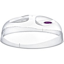 Pileli Store Yumurcak Shop® Mikrodalga Fırın Koruyucu Sızdırmaz Gıda Koruyucu Dayanıklı Yiyecek Isıtma K