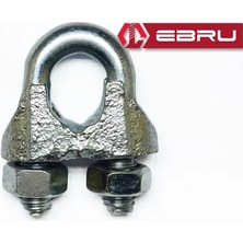 Pileli Store Eco Lounge Ebru Çelik Halat Bağlama, Düğüm, Klemens 5 mm - 50 Adet