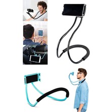 Pileli Store Yumurcak Shop® Boyuna Asılan Ergonomik 360 Derece Cep Telefonu Tutucu Stand