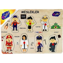 Pileli Store 163/164/165 Ahşap Tutmalı Meslekler