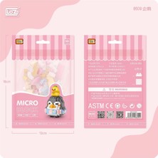 Pileli Store LZ8609 Loz Penguen Blok Seti Mini Poşet -Vagon Life