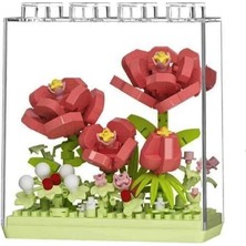 Pileli Store P2506 Panlos Şakayık Model 175 Parça Block Oyuncak